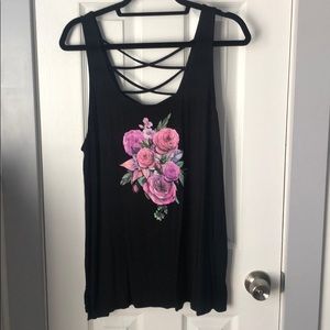 Torrid 0x floral tank